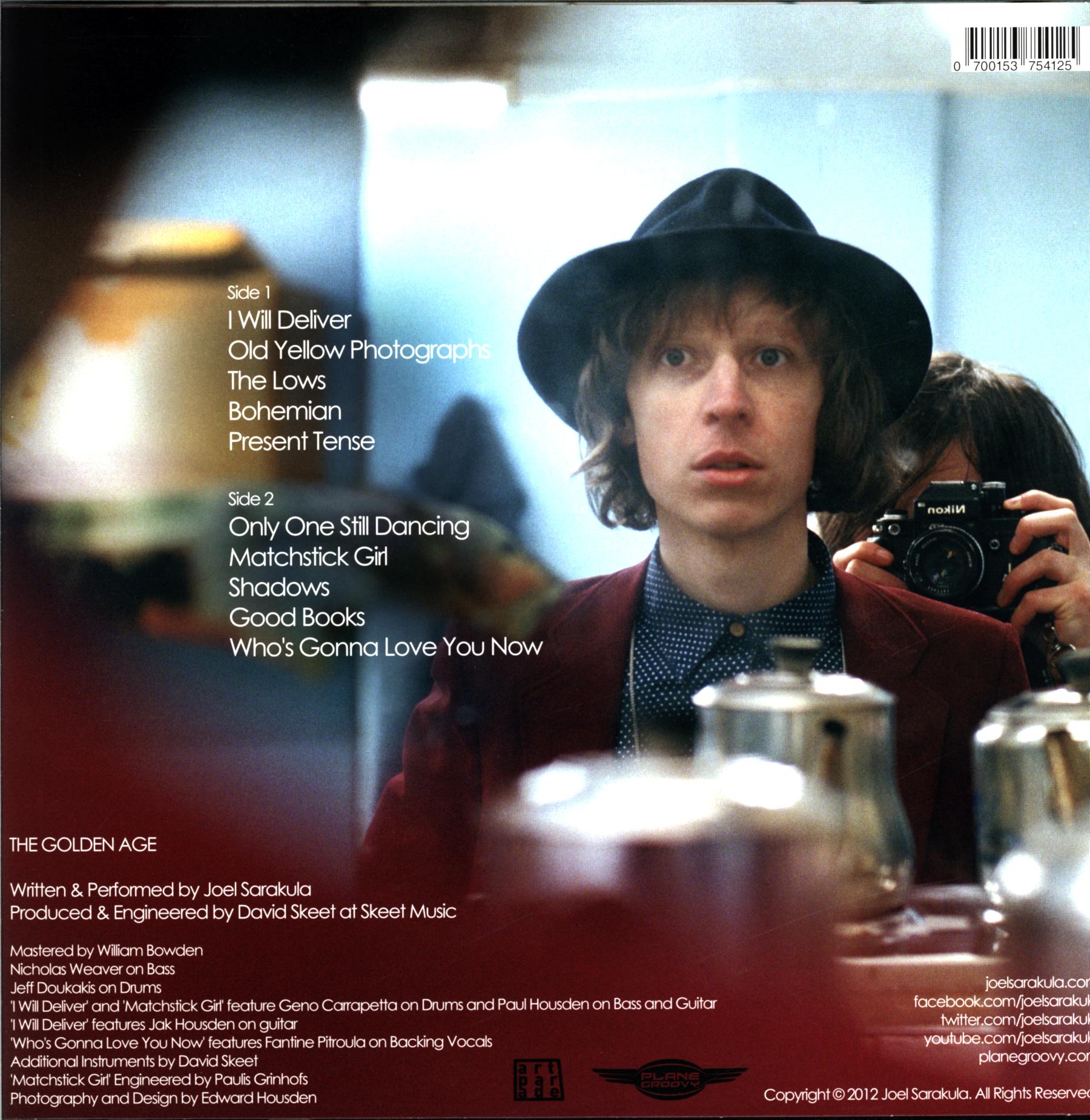 Joel Sarakula-The Golden Age-LP Vinyl-2 Joel Sarakula-The Golden Age-LP Vinyl