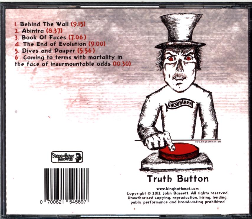 KingBathmat-Truth Button-CD-2 KingBathmat-Truth Button-CD