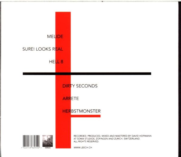 Leech-For Better Or For Worse-CD