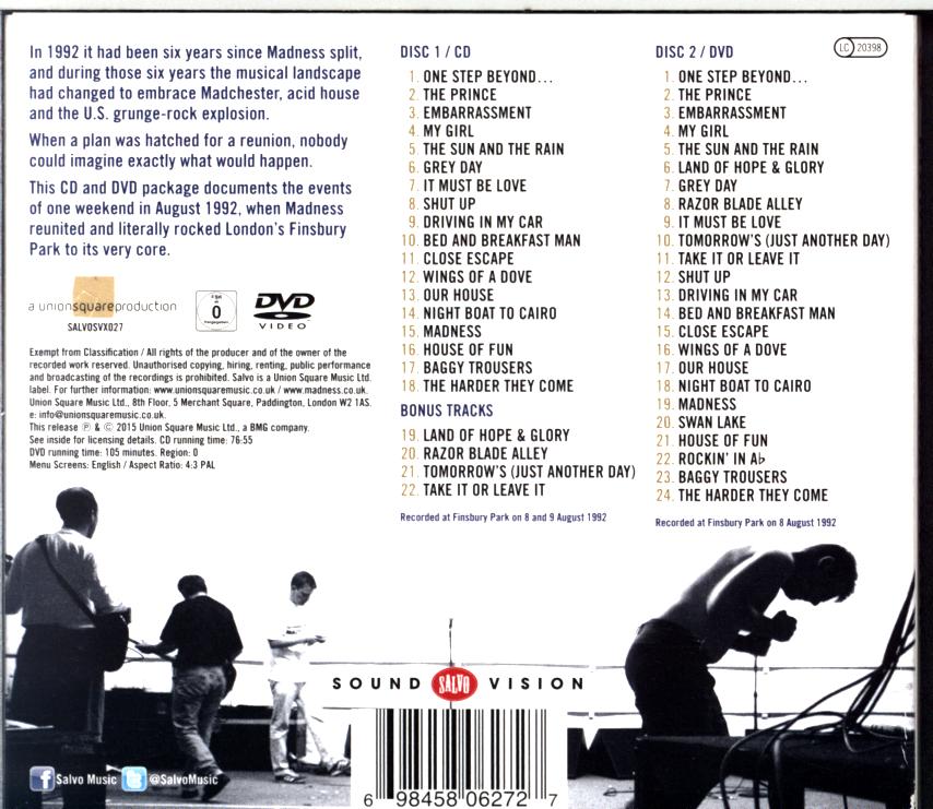 Madness-Madstock!-CD-2 Madness-Madstock!-CD