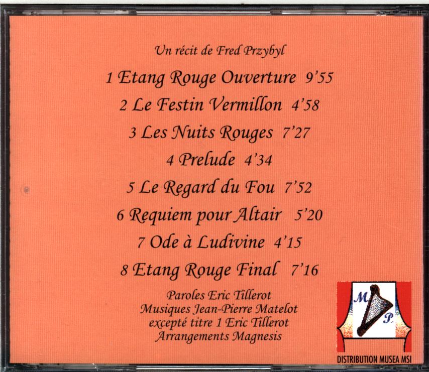 Magnesis-Etang Rouge -CD-2 Magnesis-Etang Rouge -CD
