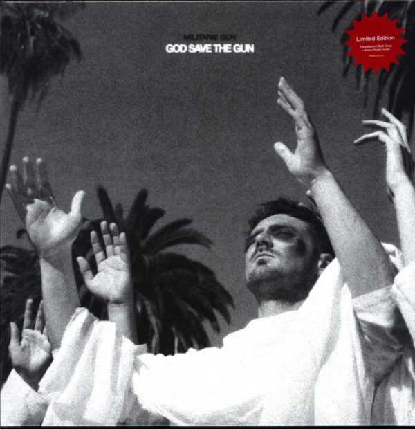 Militarie Gun-God Save The Gun-LP Vinyl red