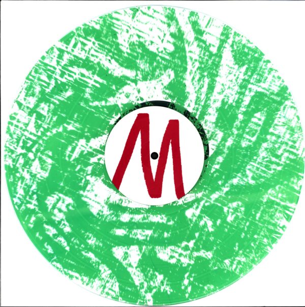 Modecenter-Peace clear green print-12 Vinyl