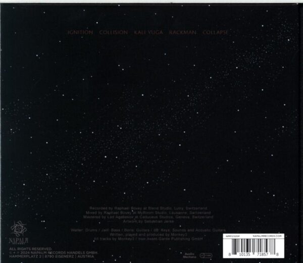Monkey 3-Welcome To The Machine-CD