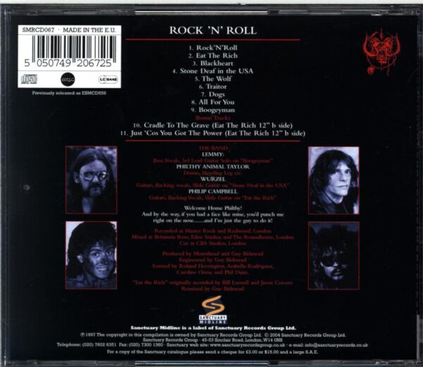 Motörhead-Rock 'N' Roll-CD