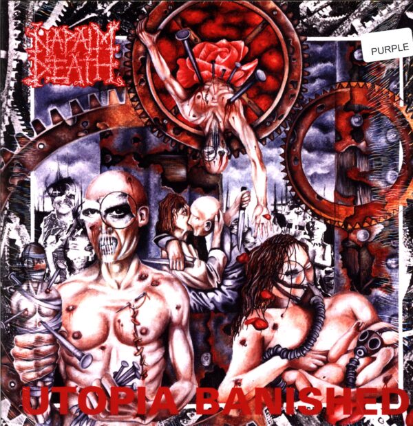 Napalm Death-Utopia Banished purple-LP Vinyl