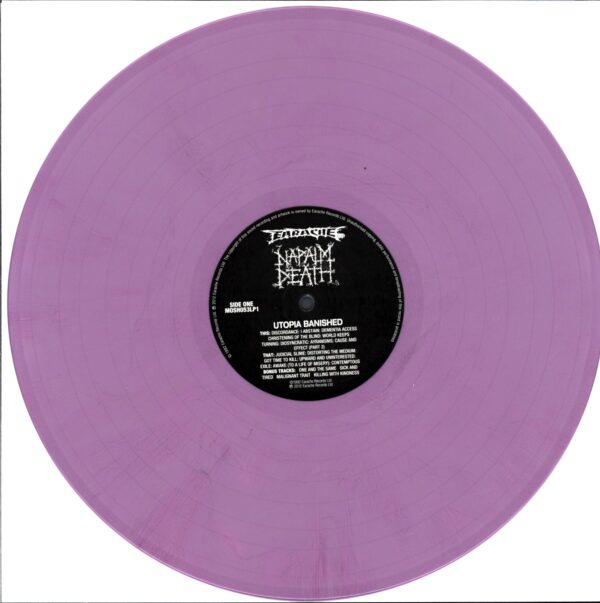 Napalm Death-Utopia Banished purple-LP Vinyl