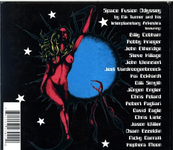 Nik Turner-Space Fusion Odyssey-CD