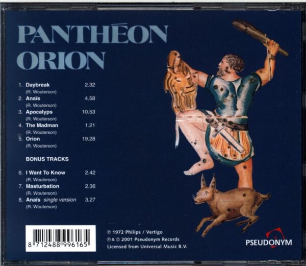 Pantheon-Orion-CD