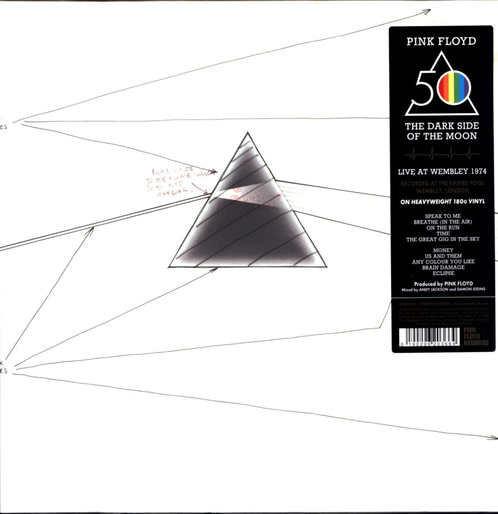 Pink Floyd-The Dark Side Of The Moon (Live At Wembley 1974)-LP Vinyl