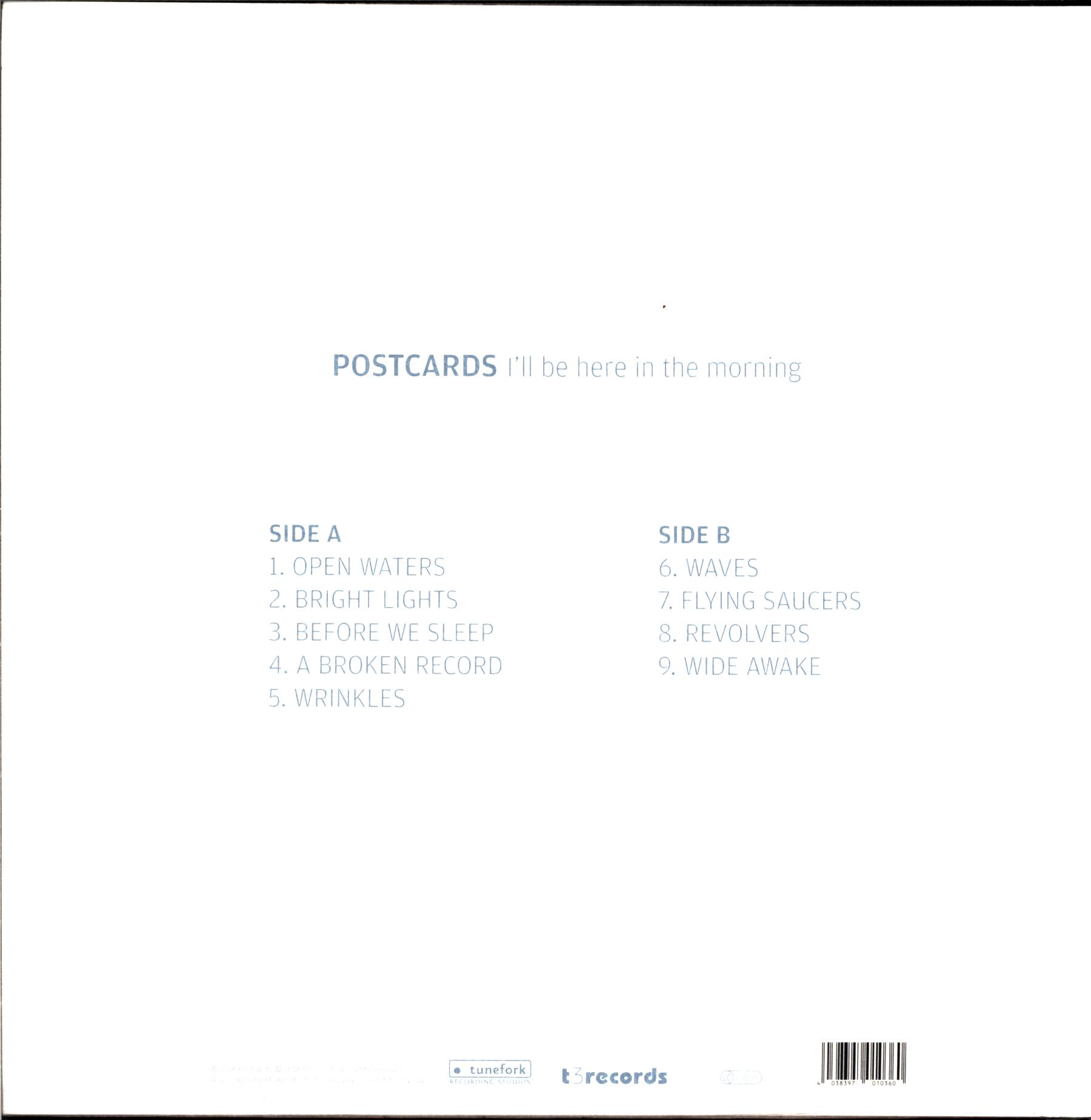 Postcards-I'll Be Here In The Morning-LP Vinyl-2 Postcards-I'll Be Here In The Morning-LP Vinyl