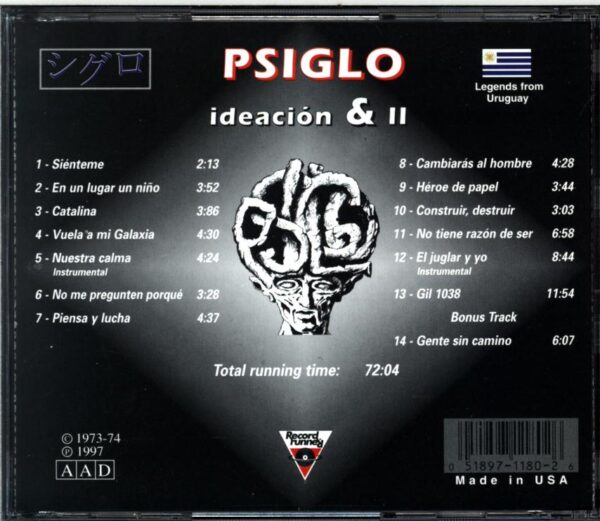 Psiglo-Ideación and II-CD