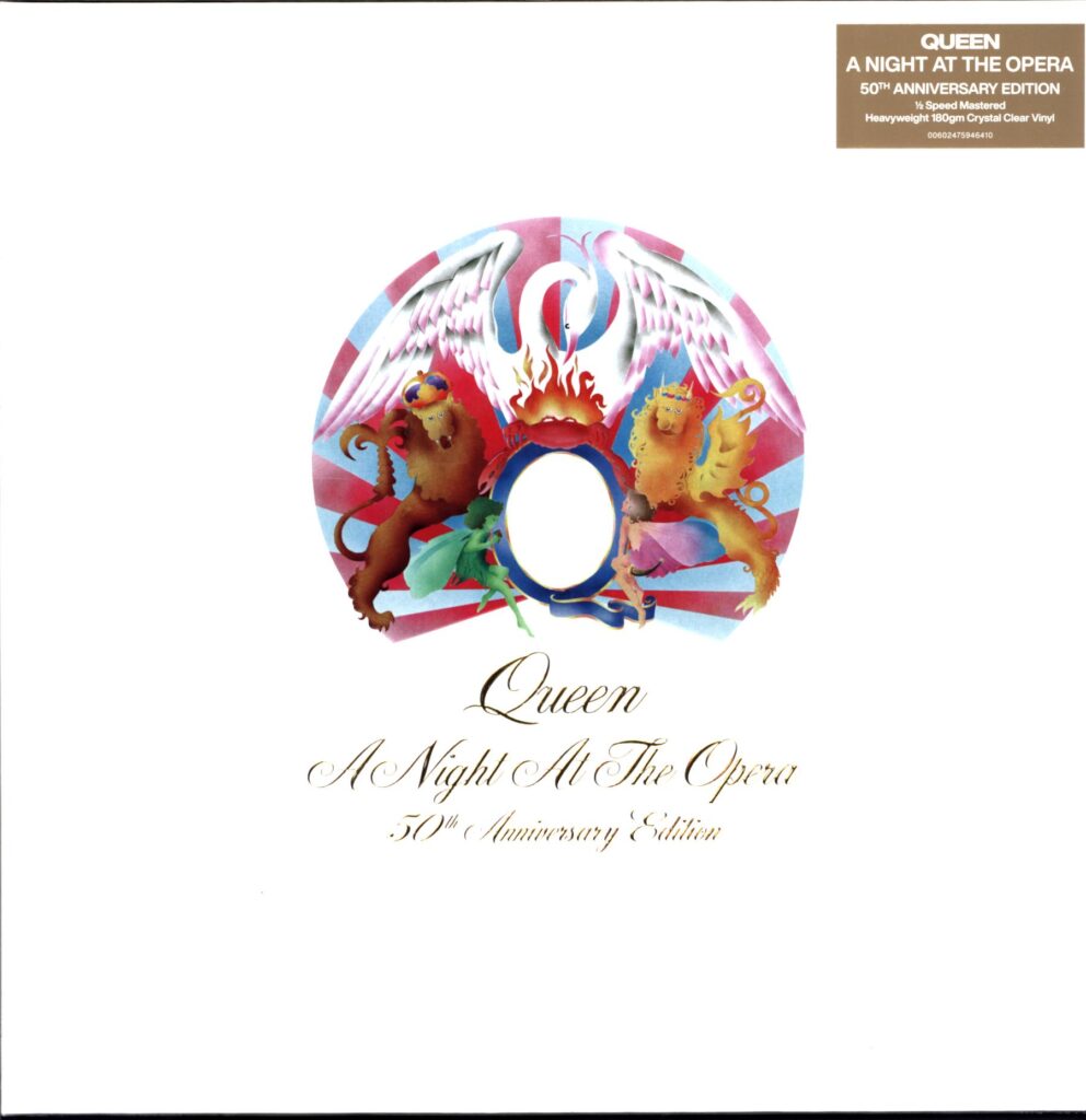 Queen-A Night At The Opera-LP Vinyl clear 50th anniversary