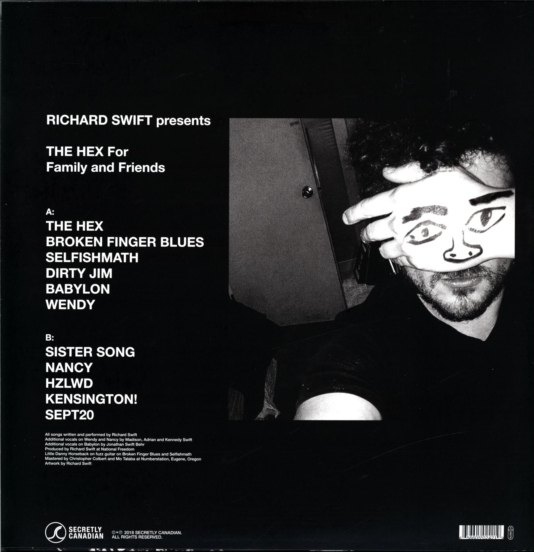 Richard Swift-The Hex-LP Vinyl-2 Richard Swift-The Hex-LP Vinyl