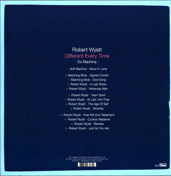 Robert Wyatt-Different Every Time Volume 1 (Ex Machina)-LP Vinyl