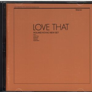 Roland Kovac New Set-Love That-CD