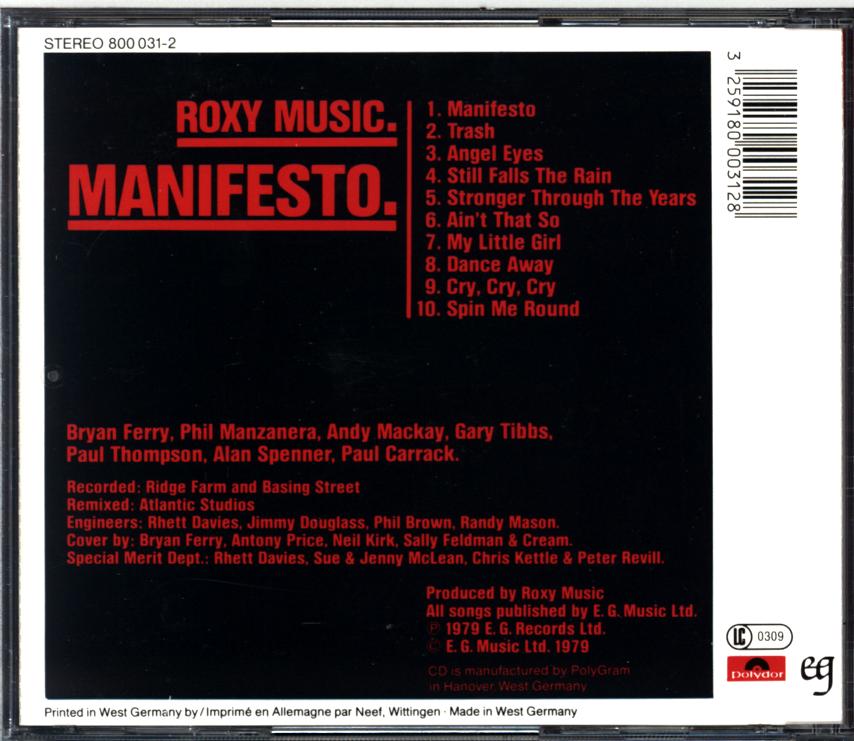 Roxy Music-Manifesto-CD-2 Roxy Music-Manifesto-CD