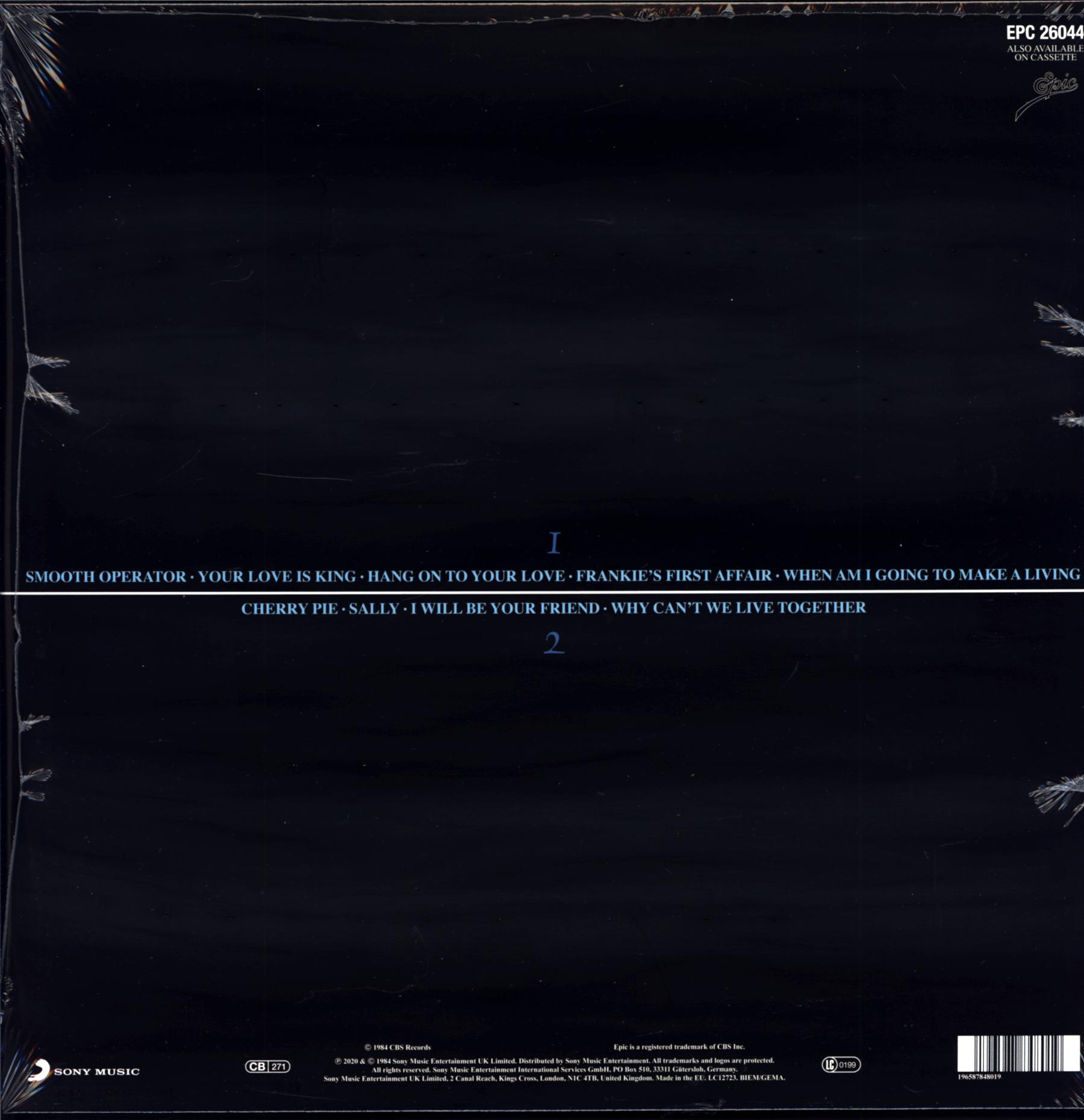 Sade-Diamond Life-LP Vinyl 2025-2 Sade-Diamond Life-LP Vinyl 2025
