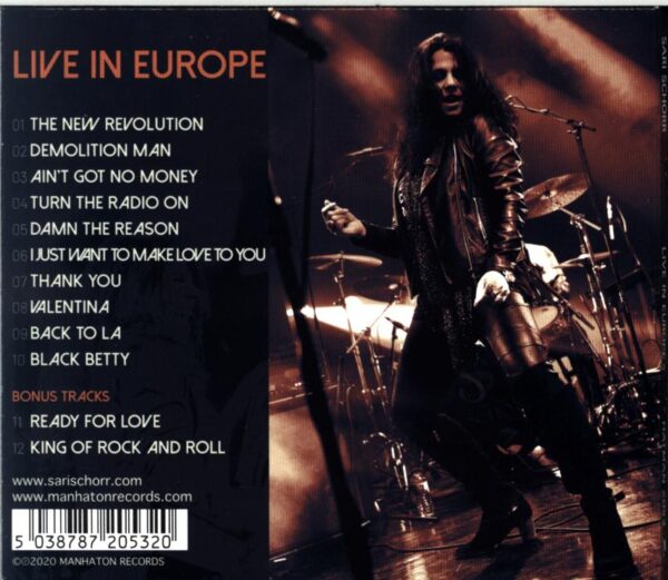 Sari Schorr-Live In Europe-CD