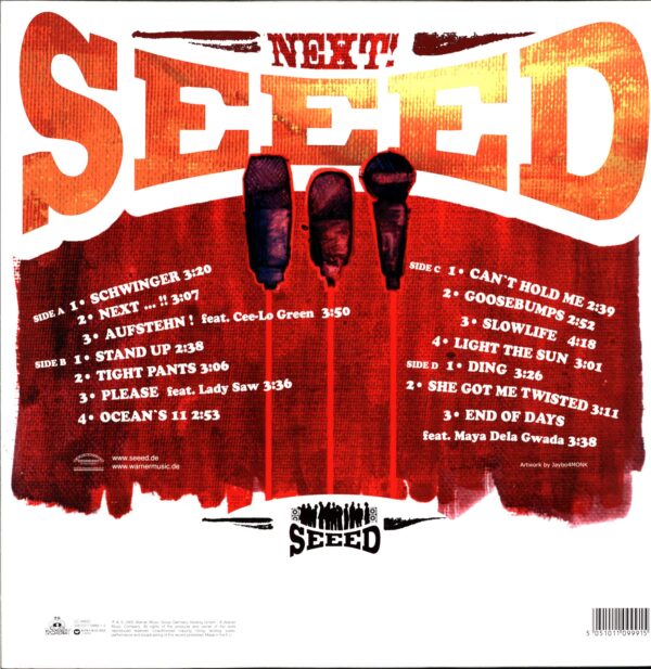 Seeed-Next! 2ndH-LP Vinyl