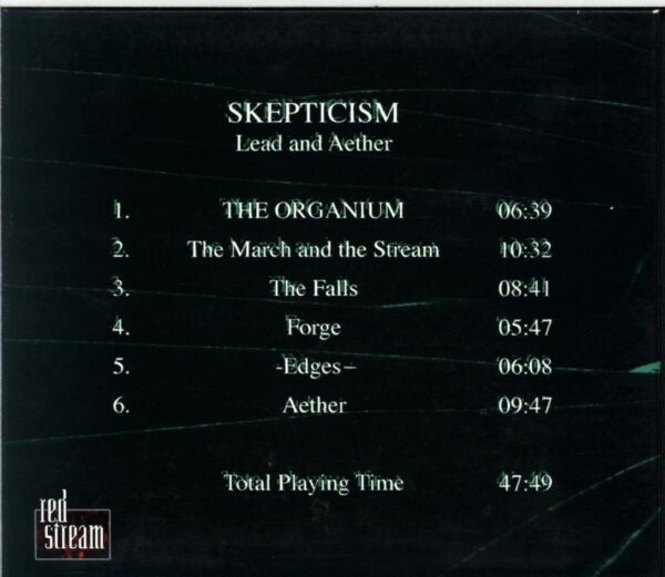 Skepticism-Lead And Aether-CD
