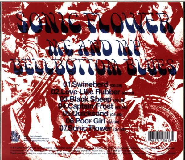 Sonic Flower-Me And My Bellbottom Blues-CD