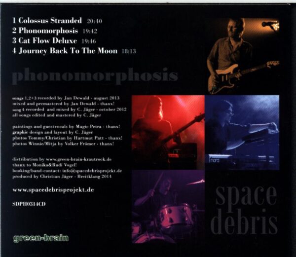 Space Debris-Phonomorphosis-CD
