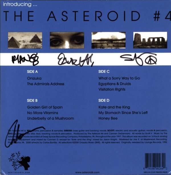 The Asteroid #4-Introducing...signed-LP Vinyl
