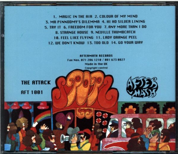 The Attack-Magic In The Air-CD