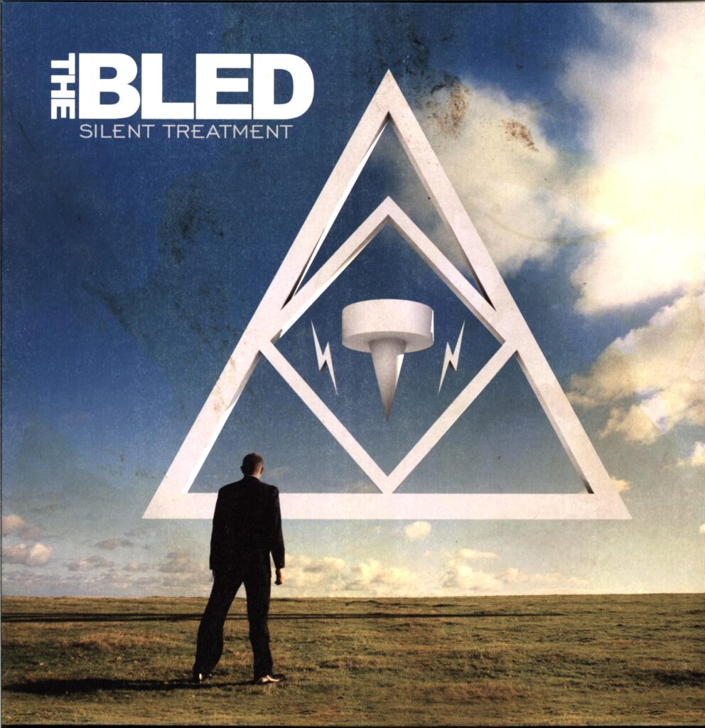 The Bled-Silent Treatment clear white splatter-LP Vinyl