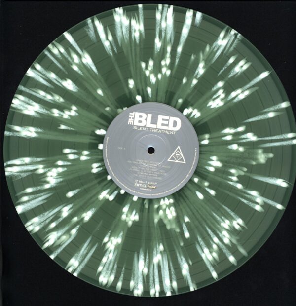 The Bled-Silent Treatment clear white splatter-LP Vinyl