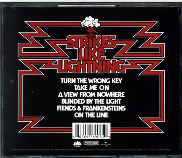 The Hellacopters-Strikes Like Lightning-CD-Single