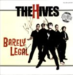 The Hives-Barely Legal signed yellow-LP Vinyl