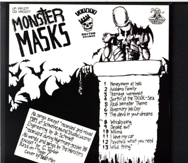 The Monsters-Masks-CD