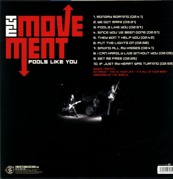 The Movement-Fools Like You white-LP Vinyl