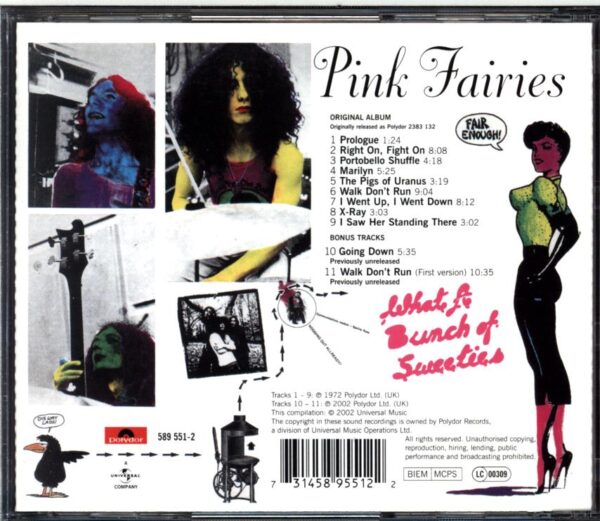 The Pink Fairies-What A Bunch Of Sweeties-CD