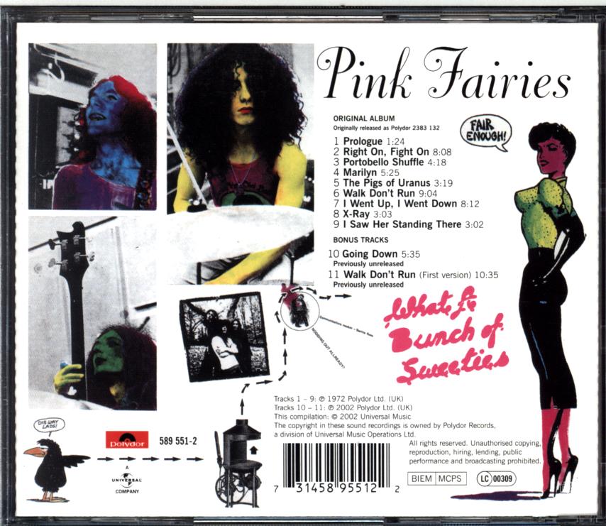 The Pink Fairies-What A Bunch Of Sweeties-CD-2 The Pink Fairies-What A Bunch Of Sweeties-CD