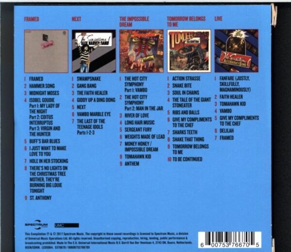 The Sensational Alex Harvey Band-5 Classic Albums-CD