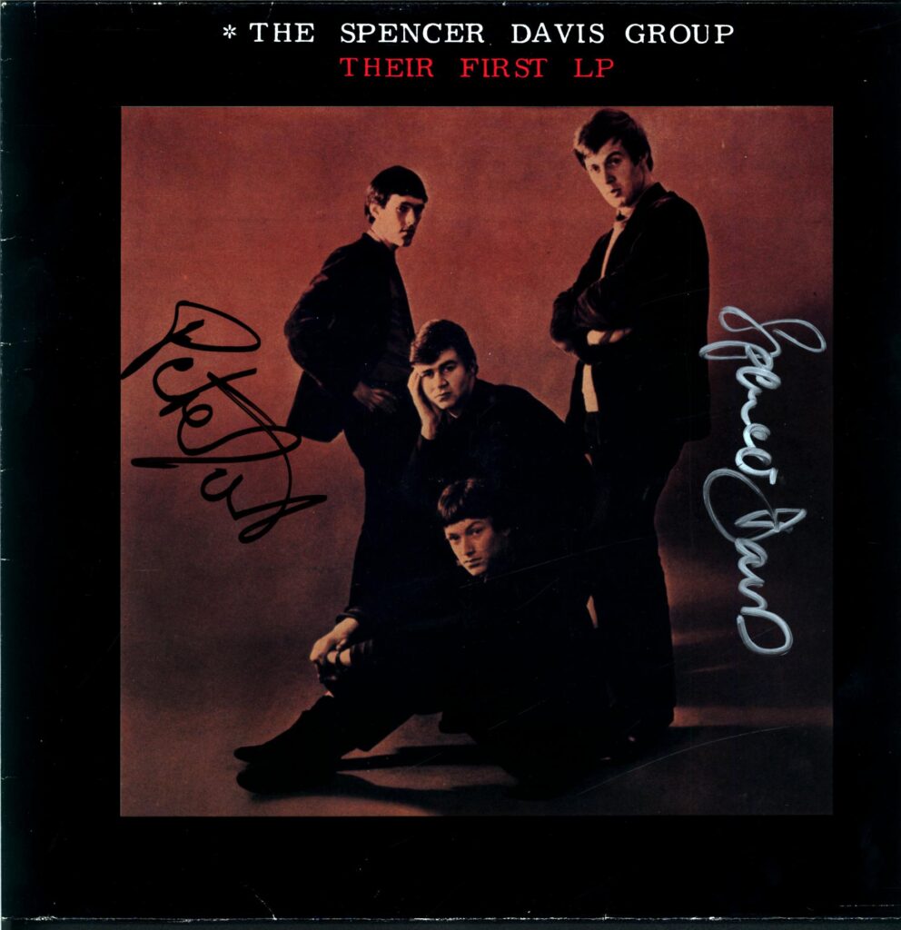 The Spencer Davis Group-Their First LP signed-LP Vinyl