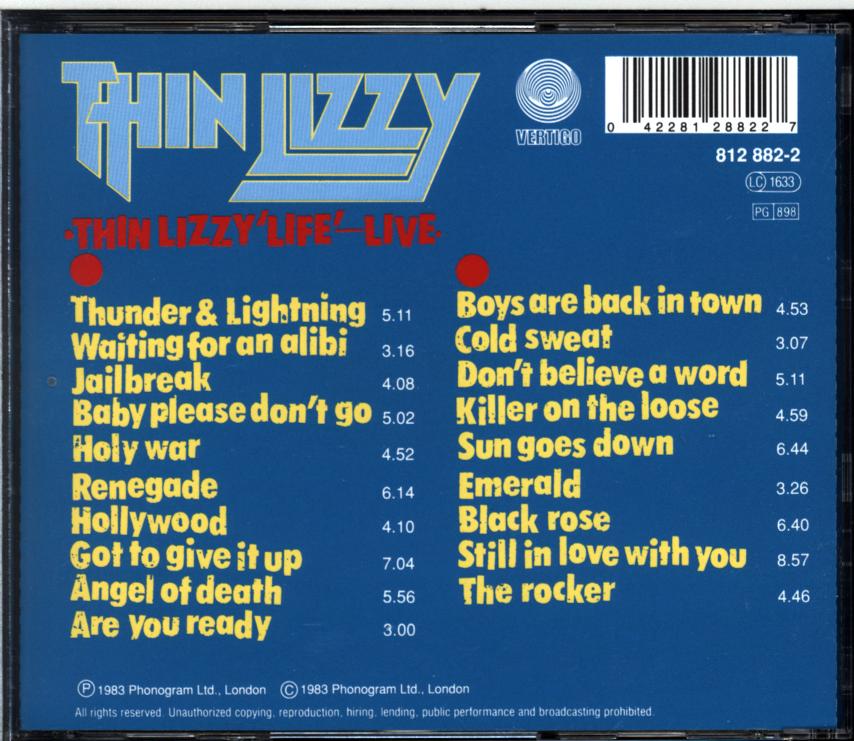Thin Lizzy-Life Live-CD-2 Thin Lizzy-Life Live-CD