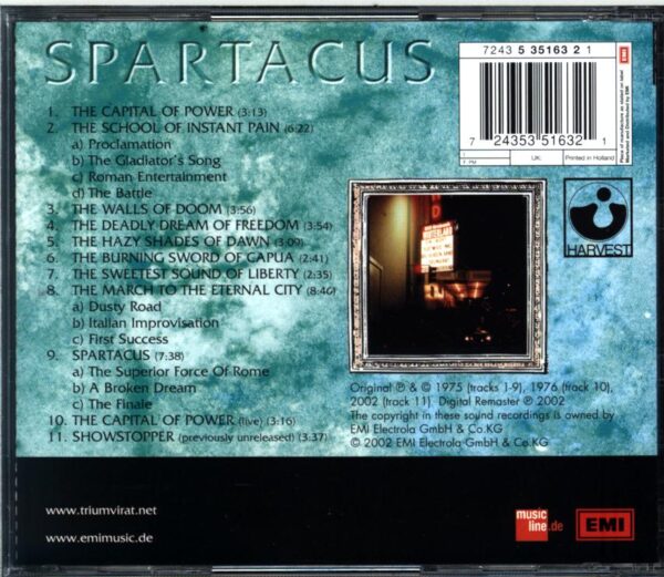 Triumvirat-Spartacus-CD