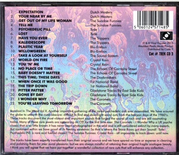 Various-Barefoot In The Head Vol II-CD