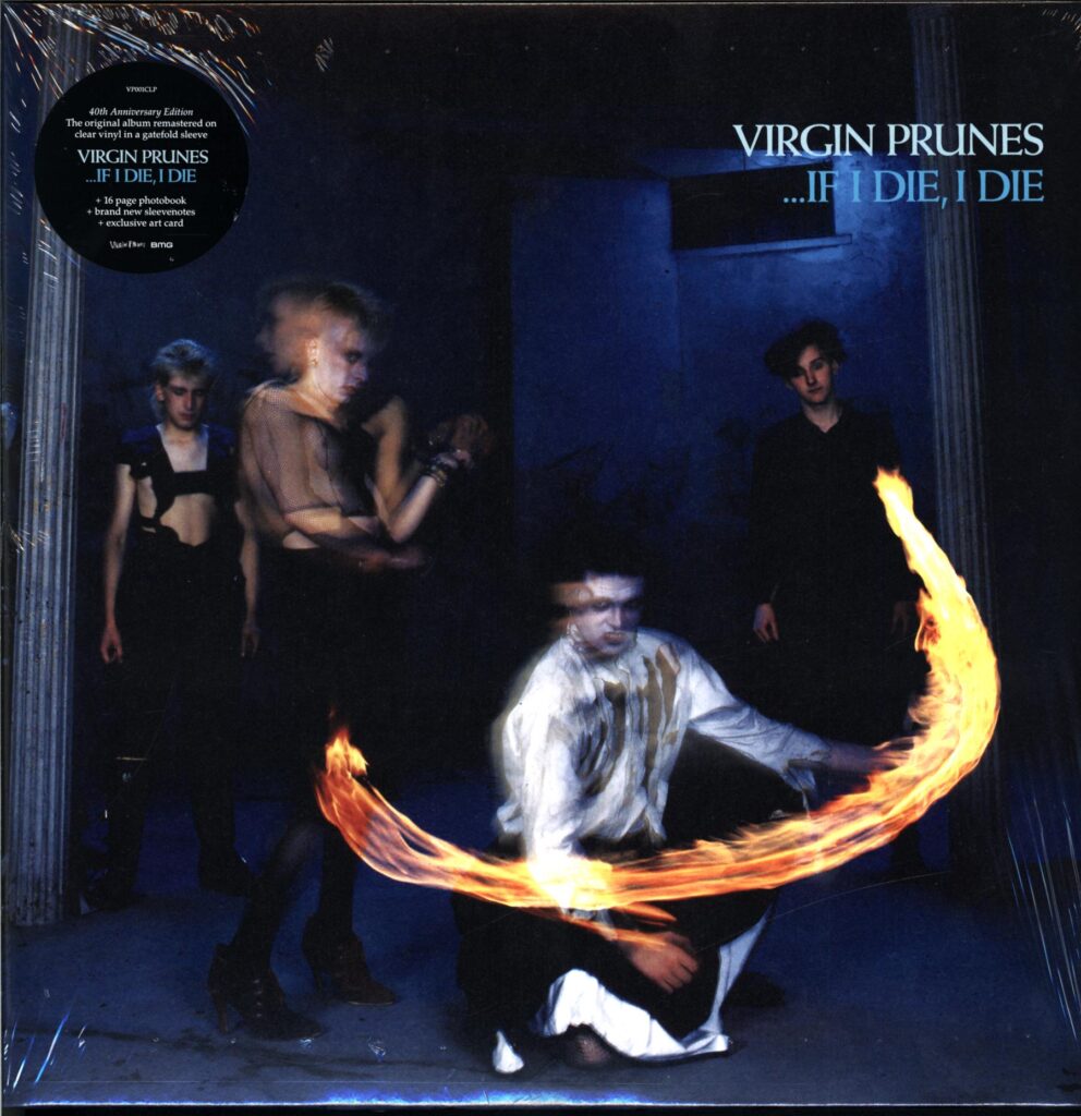 Virgin Prunes-If I Die I Die RE 2022 clear-LP Vinyl