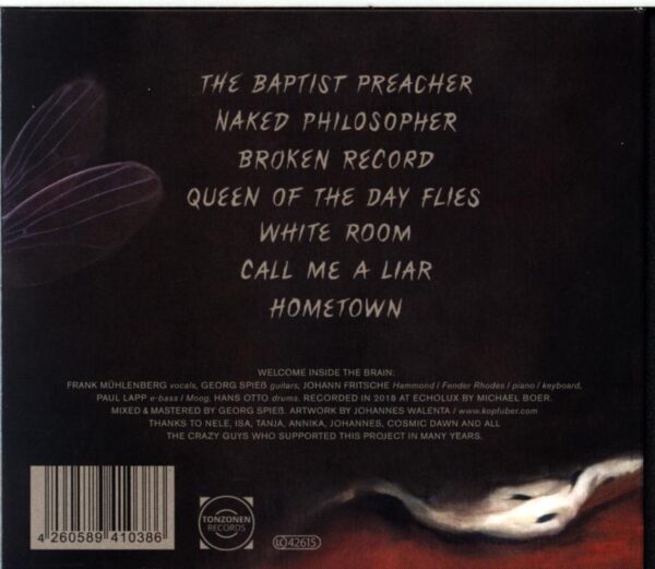 Welcome Inside The Brain-Queen Of The Day Flies-CD