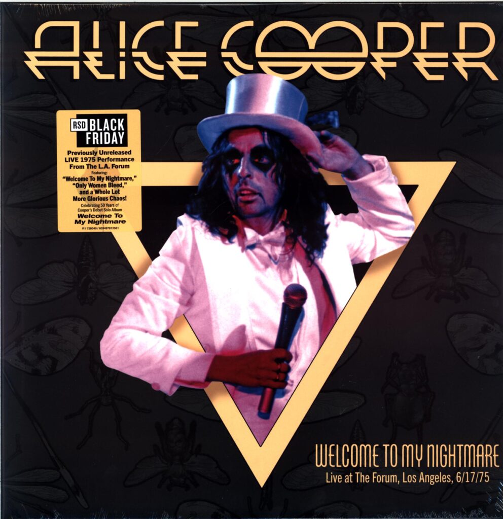 Alice Cooper - Welcome To My Nightmare Live From The Forum 6-17-75 - LP Vinyl - RSD Black Friday 2025