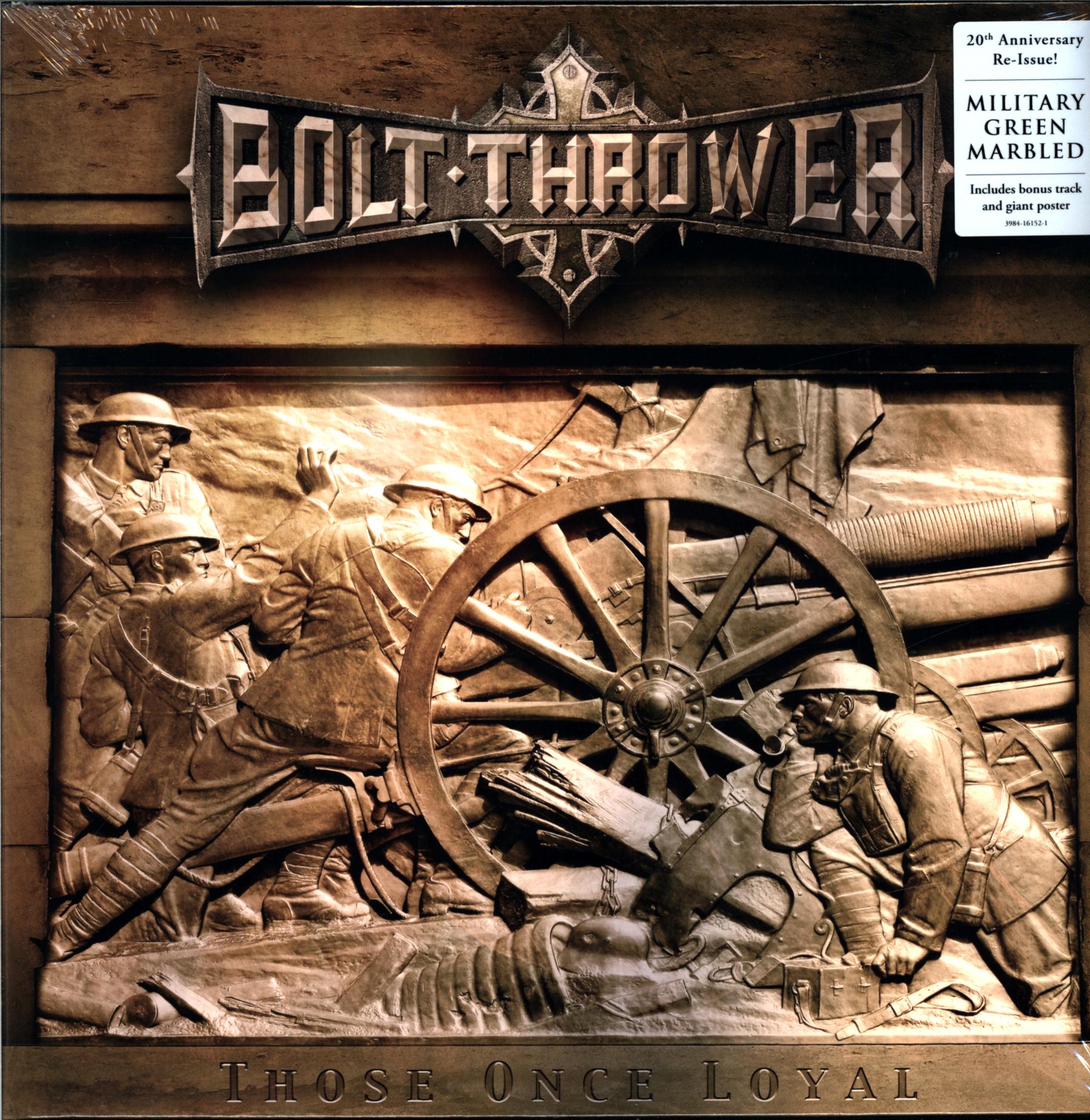 Bolt Thrower-Those Once Loyal military green marbled-LP Vinyl-1 Bolt Thrower-Those Once Loyal military green marbled-LP Vinyl