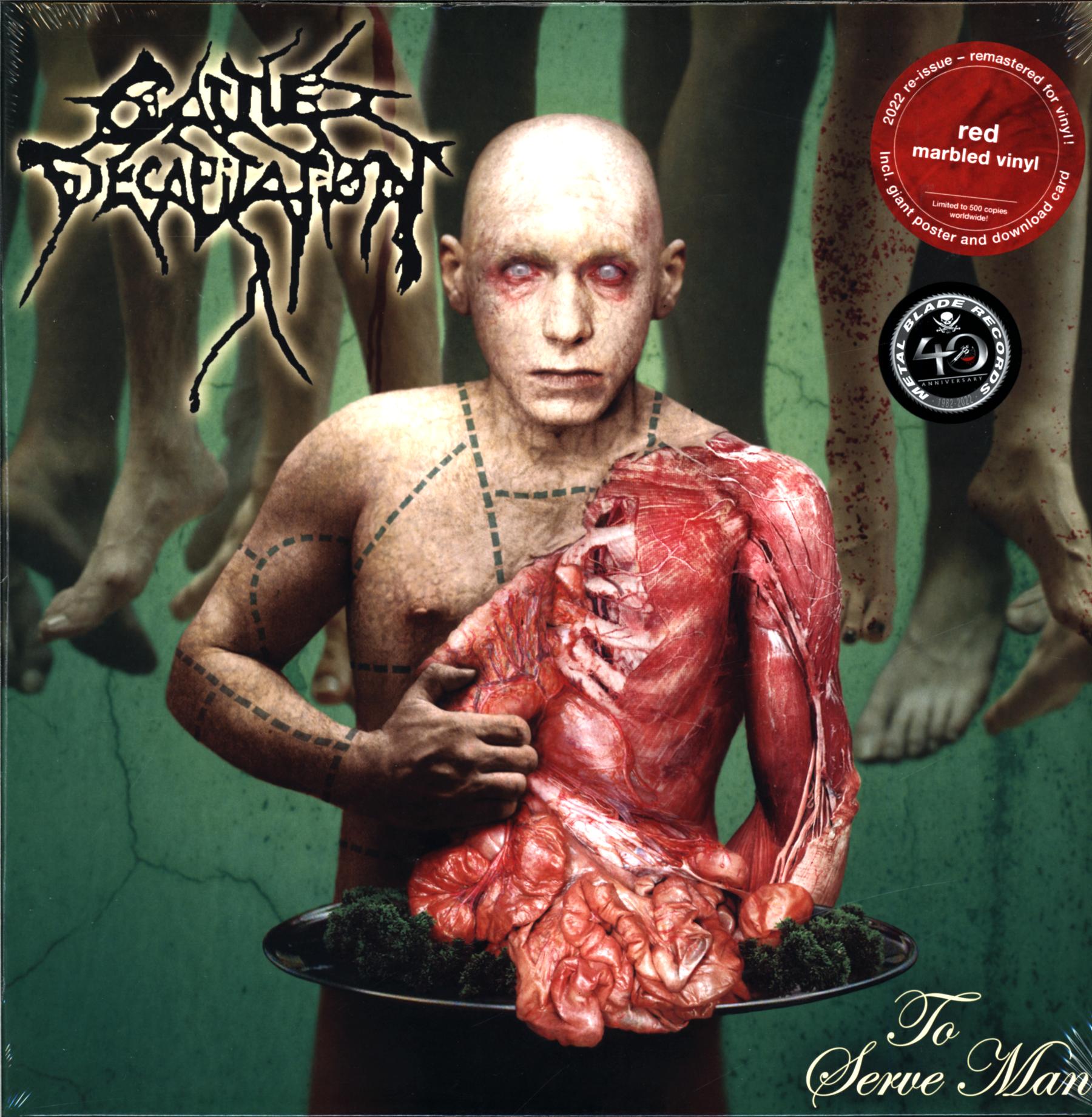 Cattle Decapitation-To Serve Man red-LP Vinyl-1 Cattle Decapitation-To Serve Man red-LP Vinyl