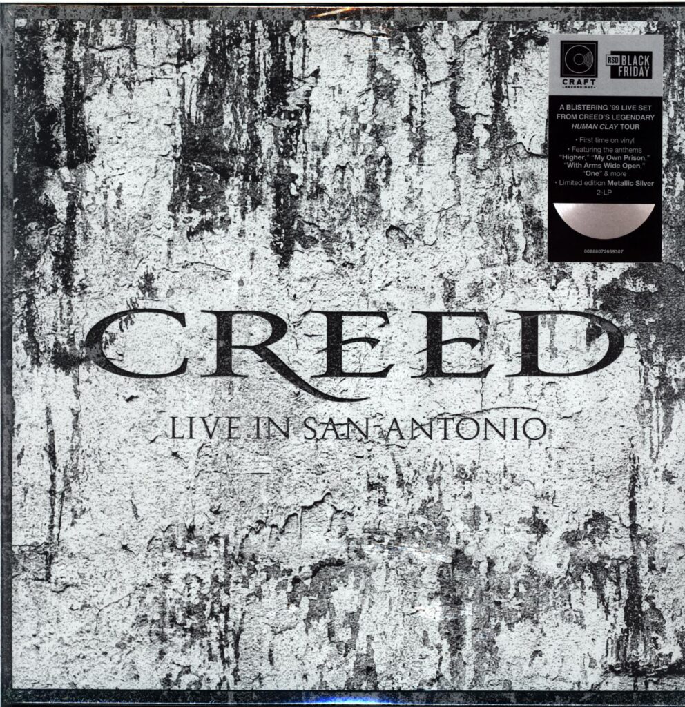 Creed - Live In San Antonio (11-14-1999) - LP Vinyl - RSD Black Friday 2025