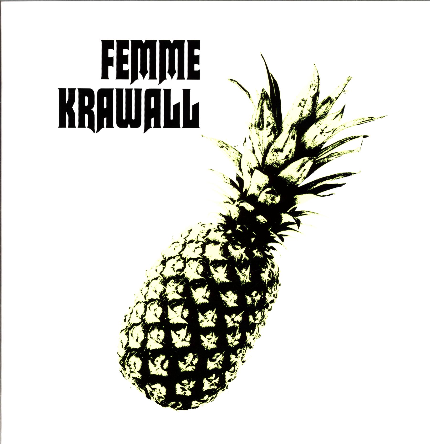 Femme Krawall-Femme Krawall pineapple sleeve-LP Vinyl-1 Femme Krawall-Femme Krawall pineapple sleeve-LP Vinyl