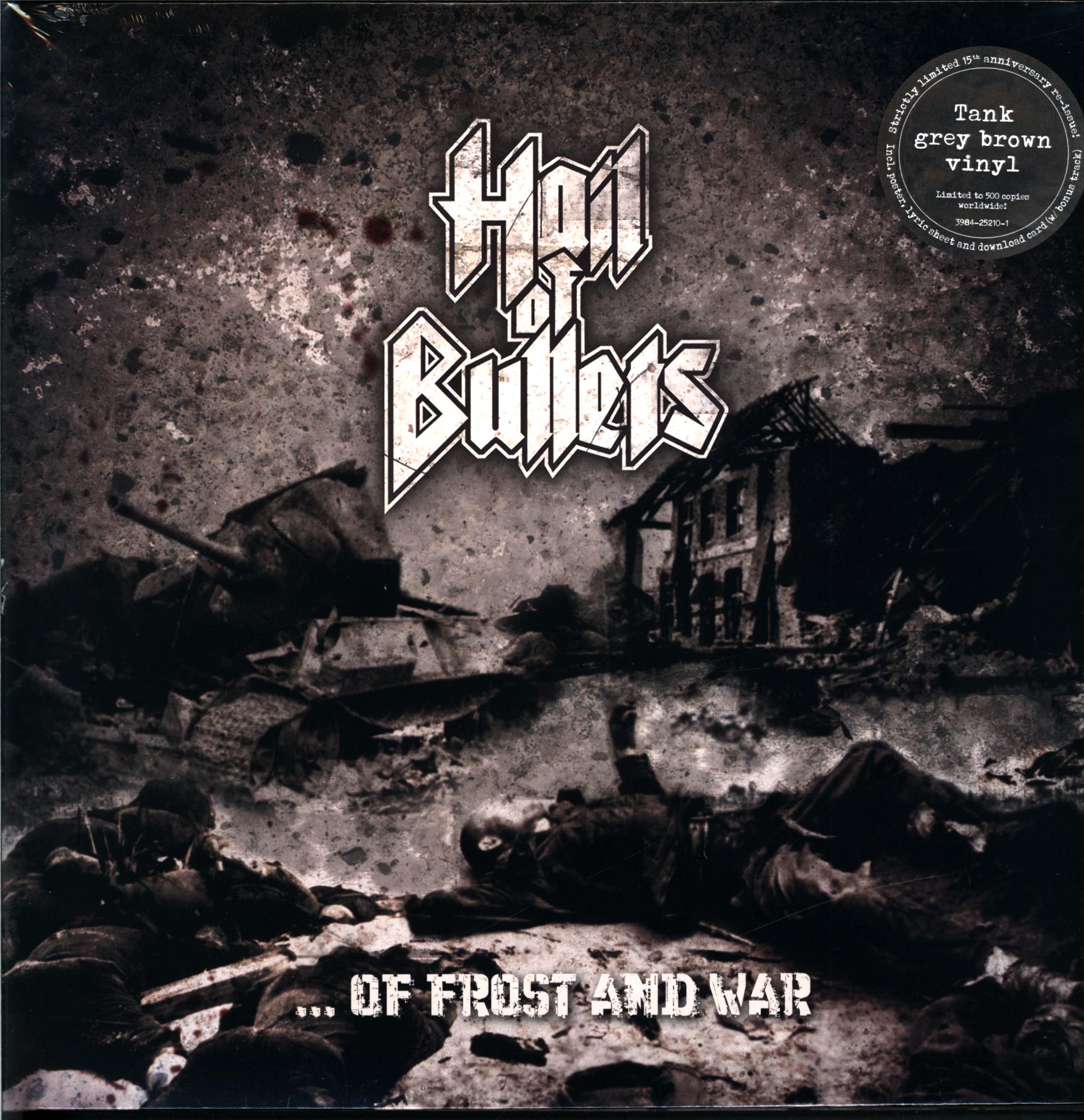 Hail Of Bullets-... Of Frost And War tank grey brown-LP Vinyl-1 Hail Of Bullets-... Of Frost And War tank grey brown-LP Vinyl